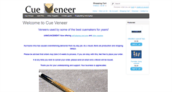 Desktop Screenshot of cueveneer.com